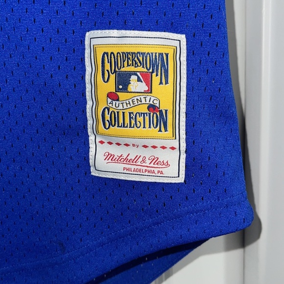 New York Mets Gary Carter Mitchell & Ness 1985 Batting Practice Jersey - Picture 3 of 5